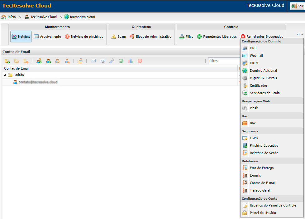 Email Dashboard